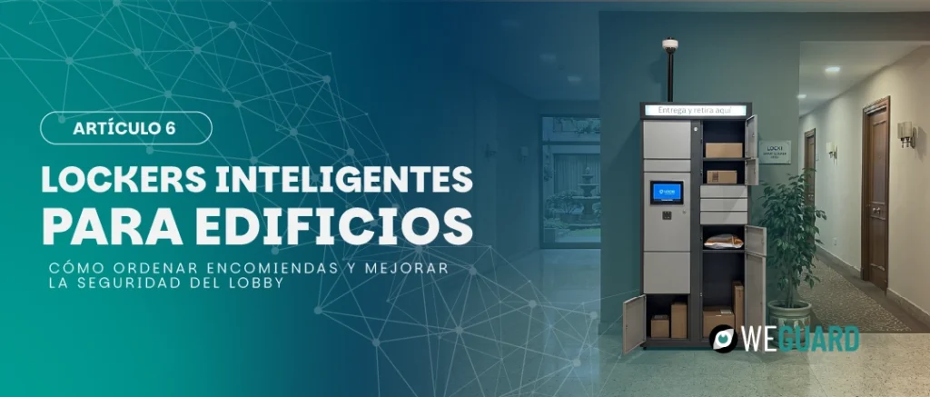 Lockers inteligentes para recepción de encomiendas en edificios